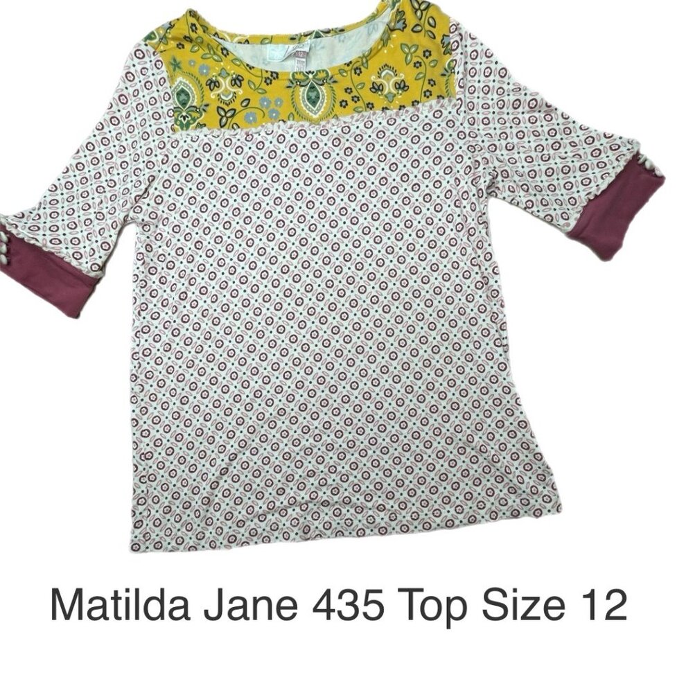 Matilda Jane 435 top  size 12